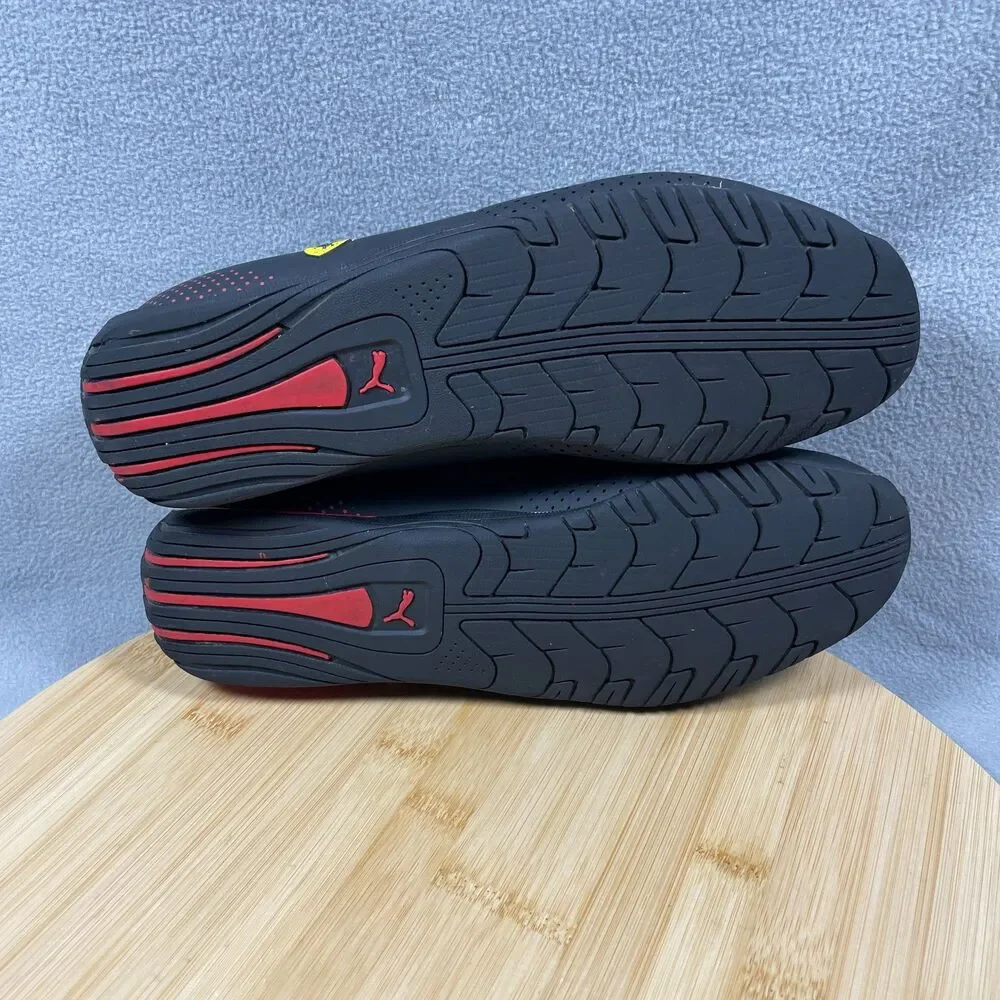 Puma Ferrari Drift Cat 5 Ultra Youth Size 5C Black Athletic Shoes Sneakers
